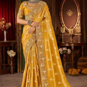 woven-tissue-silk-jacquard-saree-in-musturd